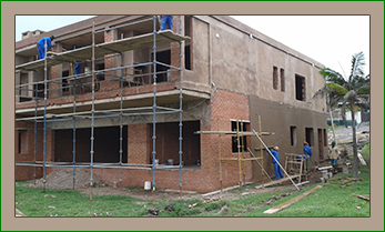 new build from scratch italian builder southbroom on the south coast